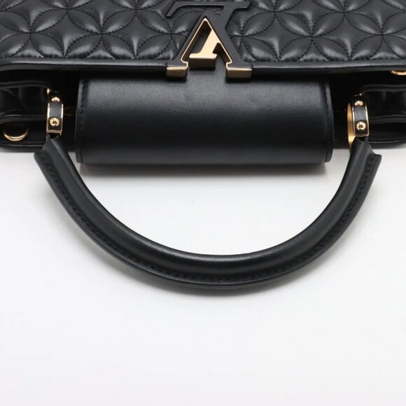 Louis Vuitton Monogram Flower Capucines MM Black - Picture 5 of 15
